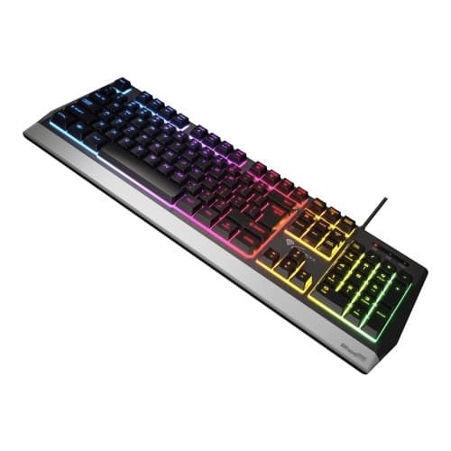 Genesis Rhod Series 300 RGB - tangentbord - QWERTY - amerikansk - svart Inmatningsenhet Svart