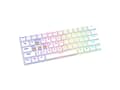 Miniatyrbild 5 av 5: Savio WHITEOUT X2 PEACH, Kabel, USB, QWERTY, RGB LED, Vit
