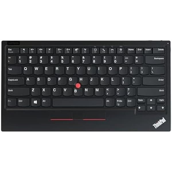 Tangentbord - LENOVO - THINKPAD TRACKPOINT - Trådlös RF + Bluetooth - QWERTY - Svart