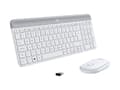 Miniatyrbild 3 av 3: Trådlöst tangentbord och mus - LOGITECH - MK470 - Vit - 1 To - 8 Go
