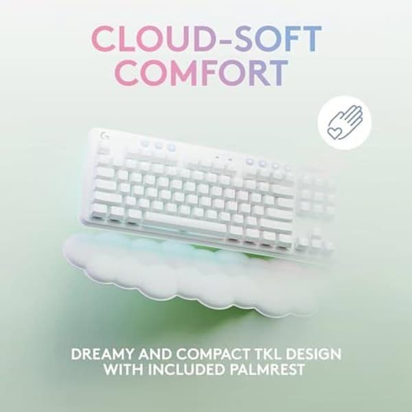 Spelklaviatur - LOGITECH G - G 715 - Mekanisk - RGB-belysning - Trådlös LIGHTSPEED