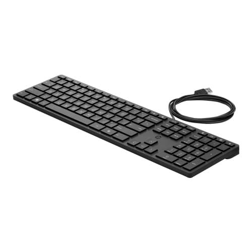 HP Desktop 320K - tangentbord - QWERTY - engelska Inmatningsenhet