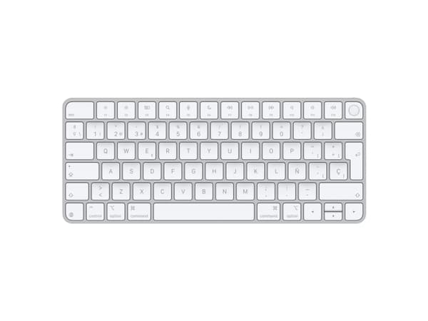 Apple Magic Keyboard with Touch ID - Tastatur - USB-C - trådløs - Bluetooth - QWERTY - Spansk