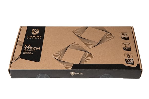 Liocat Gaming Tangentbord KX 375 CM Mekanisk qwerty - Svart