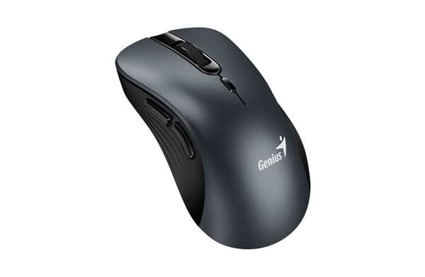 Musmatta Genius Ergonomisk Trådlös Tyst 8100s Grå