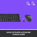 Miniatyrbild 5 av 6: Tangentbordsmusset - Trådlös - Logitech - MK220 - AZERTY - Svart