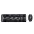 Miniatyrbild 1 av 6: Tangentbordsmusset - Trådlös - Logitech - MK220 - AZERTY - Svart