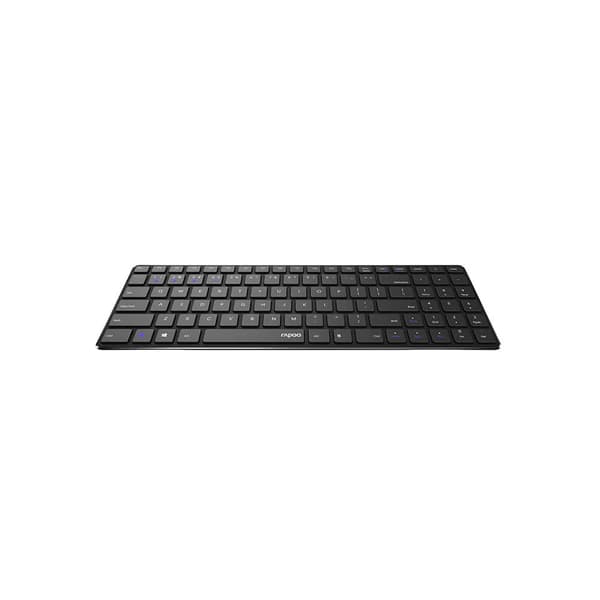 Rapoo E9100M trådlöst tangentbord med multi-mode anslutning - Svart