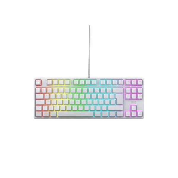 Tangentbord - CHERRY - XTRFY K4V2 - RGB - 80% TKL - AZERTY - Vit