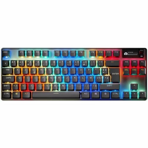 Bluetooth Tangentbord SteelSeries apex pro tkl wl gen 3 Svart Azerty Franska