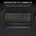 Miniatyrbild 3 av 5: Tangentbord Corsair K70 Svart