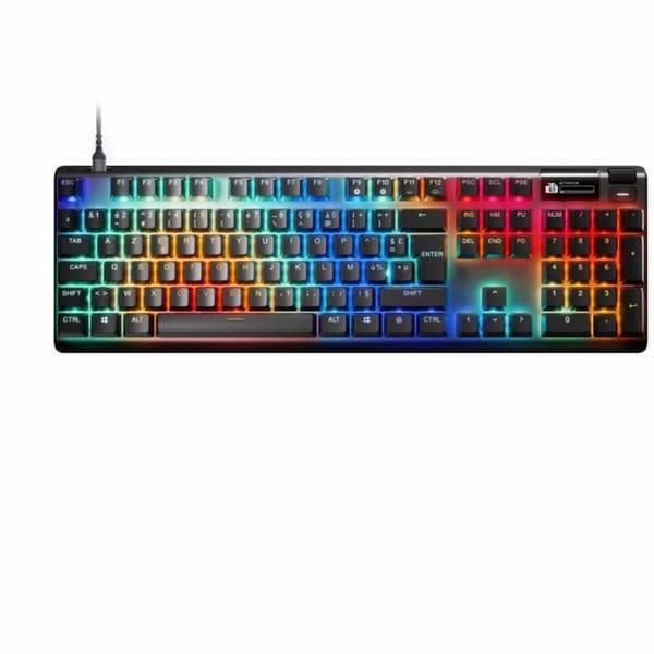 Tastatur SteelSeries Apex pro gen 3 Sort Azerty Fransk