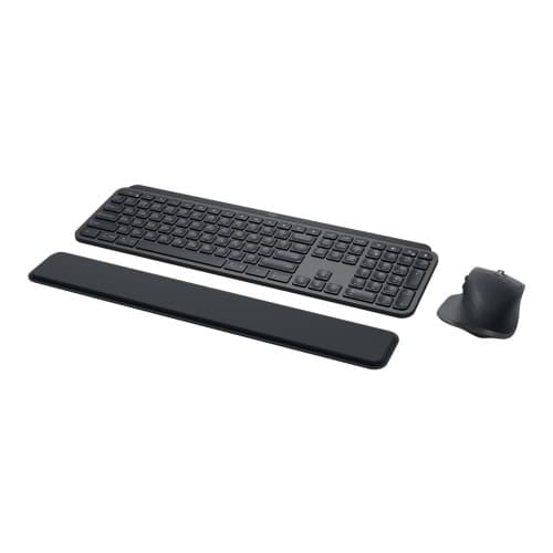 Logitech MX Keys Combo for Business - sats med tangentbord och mus - QWERTY - USA, internationellt - grafit Inmatningsenhet