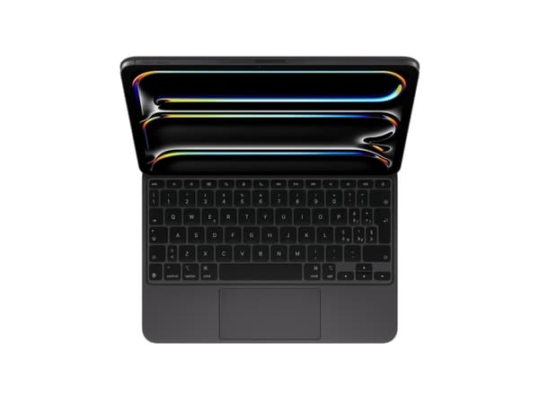 Apple Magic Keyboard - Tangentbord och foliefodral - med pekdyna - bakgrundsbelyst - Apple Smart connector - QWERTY - italiensk - svart