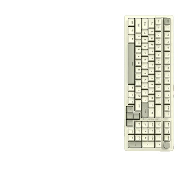 Kablet mekanisk tastatur, 98-tasters fuld layout, PBT-tastkapsler,Blå baggrundsbelyst, Rød kontakt