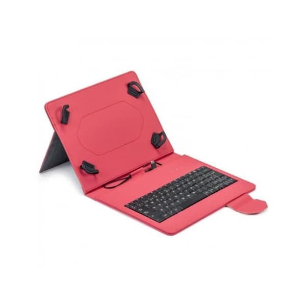 FUNDA TABLET MAILLON URBAN KEYBOARD USB 9,7'-10,2' ROJO