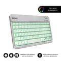 Miniatyrbillede 2 af 7: Bluetooth-tastatur Subblim SUB-KBT-SMBL30 Multifarvet Sølvfarvet Spansk qwerty QWERTY