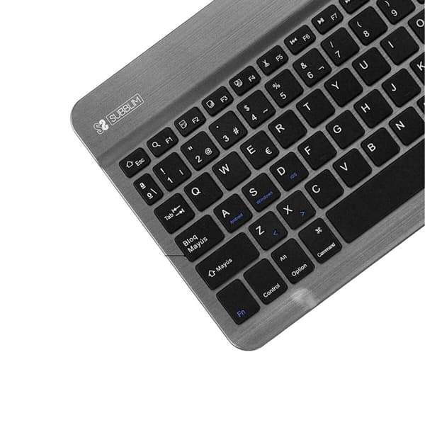 Tangentbord Subblim SUB-KBT-SM0002 Grå Qwerty Spanska