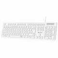 Miniatyrbillede 4 af 7: Tastatur Subblim SUBKBC0SSK51 Hvid Spansk qwerty