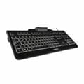 Pikkukuva 3 / 4: Näppäimistö lukijalla Cherry JK-A0100ES-2 Musta QWERTY