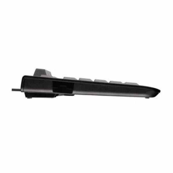 Näppäimistö lukijalla Cherry JK-A0100ES-2 Musta QWERTY