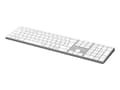 Miniatyrbild 4 av 5: Targus HyperSpace - Tangentbord - full size - bakgrundsbelyst - trådlös - Bluetooth 5.0 - QWERTY - Nordisk - rymdgrå