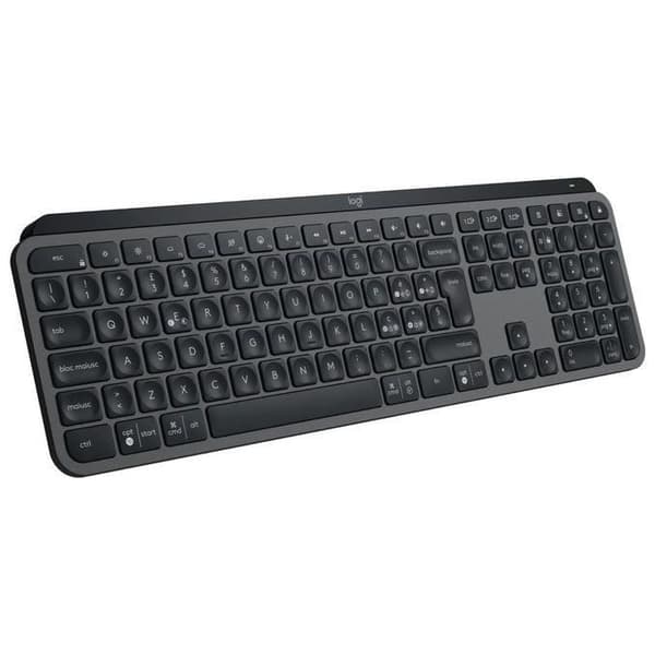 Tangentbord - Logitech - MX Keys S - Grafit - Trådlös - Bakgrundsbelyst - Italiensk QWERTY