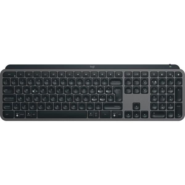 Tangentbord - Logitech - MX Keys S - Grafit - Trådlös - Bakgrundsbelyst - Italiensk QWERTY grafit