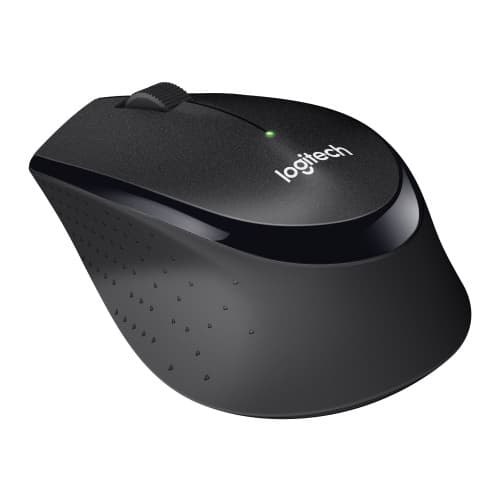 Logitech M330 SILENT PLUS - mus - 2.4 GHz - svart