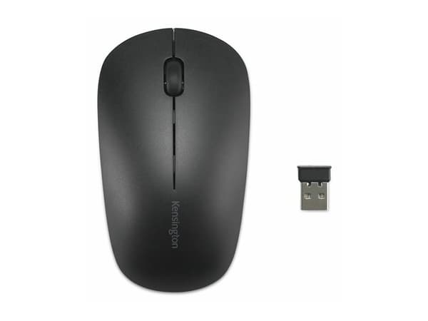 Kensington KM150 EQ - Tastatur- og mussett - full size - trådløs - 2.4 GHz - QWERTY - Pan Nordic - FSC-papp
