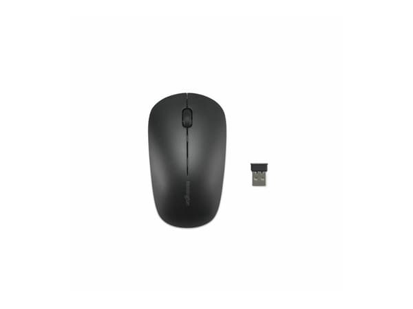 Kensington KM150 EQ - Tastatur- og mussett - full size - trådløs - 2.4 GHz - QWERTY - Pan Nordic - FSC-papp