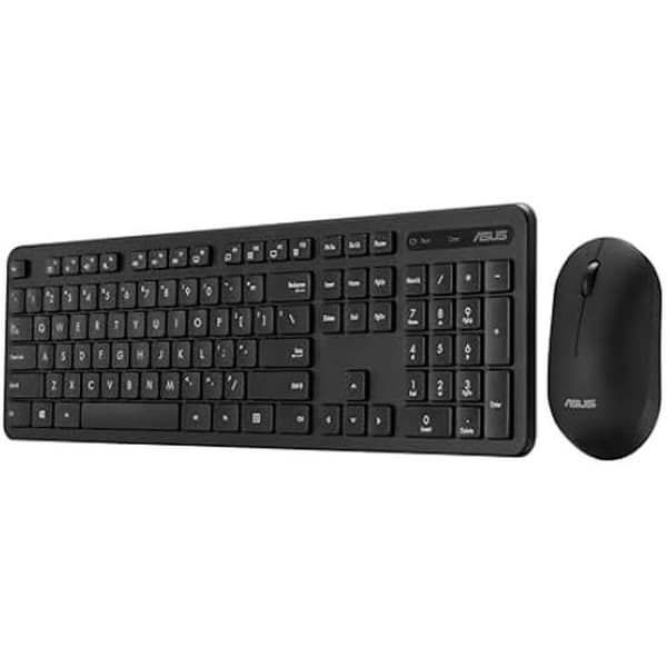 Tangentbord och Mus - ASUS - CW100 - Trådlös - Super Tyst - 3 DPI-lägen