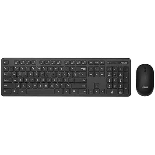 Tangentbord och Mus - ASUS - CW100 - Trådlös - Super Tyst - 3 DPI-lägen Svart