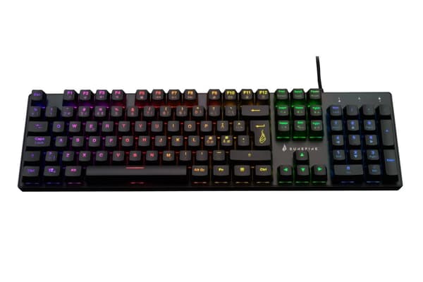 SureFire KingPin M2 Mech. Gaming RGB-tastatur QWERTY Nordic