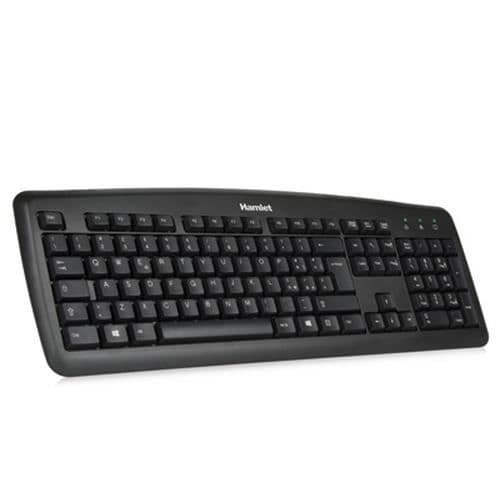 Hamlet XKKITA2 Tangentbord - Standard - USB - Svart