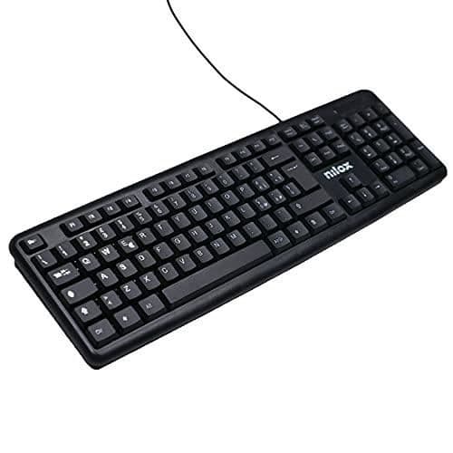 NILOX TANGENTBORD USB SVART NXKBU000004