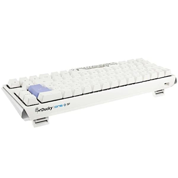 Gaming Tangentbord - DUCKY - One 3 Classic Pure White SF - RGB-bakgrundsbelyst - Mekaniska tangenter - Trådad