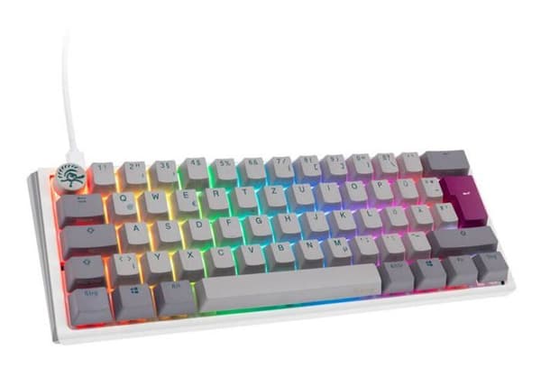 Spelklaviatur - DUCKY - One 3 Mist Grey - Mekanisk - Anpassningsbara RGB LED - Kompakt Grå