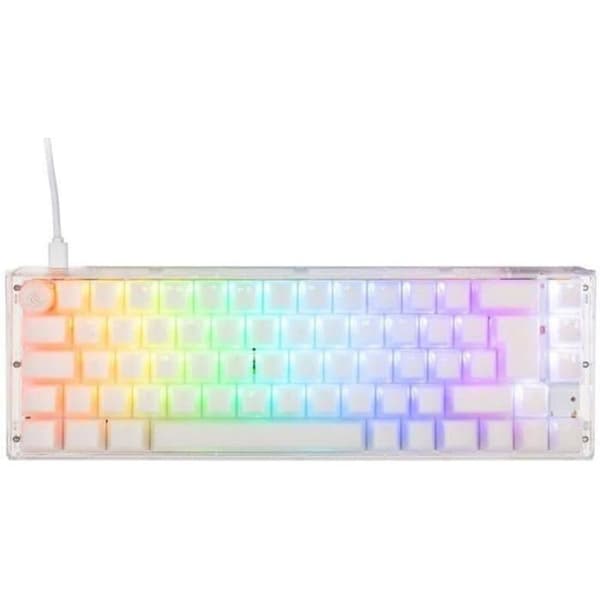 Spelklaviatur - DUCKY - One 3 Aura White - Mekanisk - RGB LED - USB