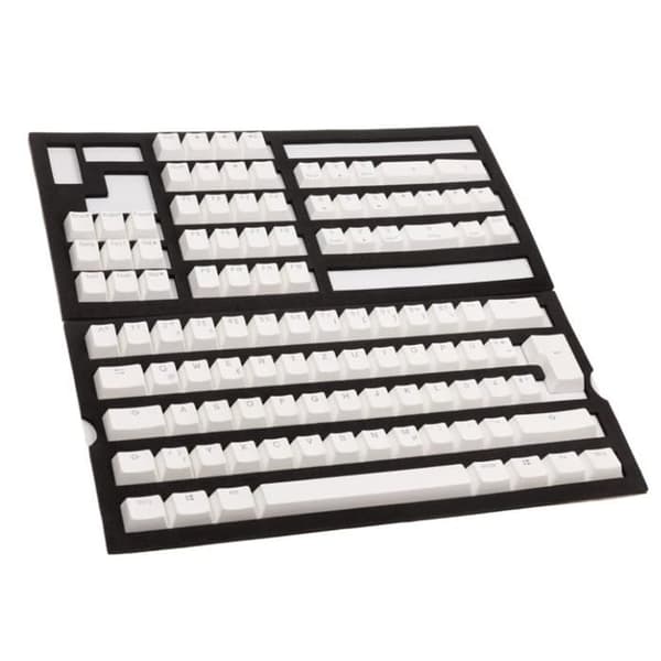 Upptäck den ultimata kvaliteten med Ducky PBT Double-Shot Tangentuppsättning, DE-layout, det självklara valet för tangentbordsentusiaster.