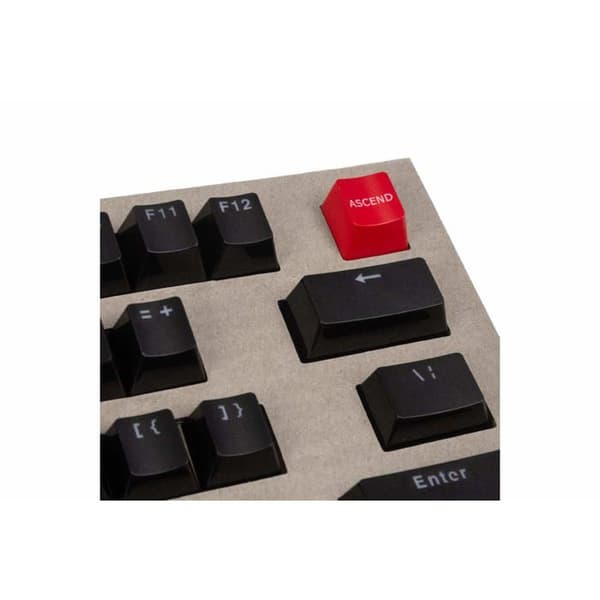 Glorious PC Gaming Race ABS Doubleshot - 104 knappar, svart, US Layout G-104-svart