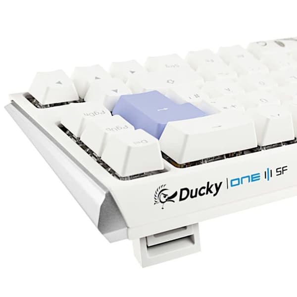 Klaviatur - DUCKY - One 3 Classic Pure White SF - Mekanisk - RGB LED - Programmerbar