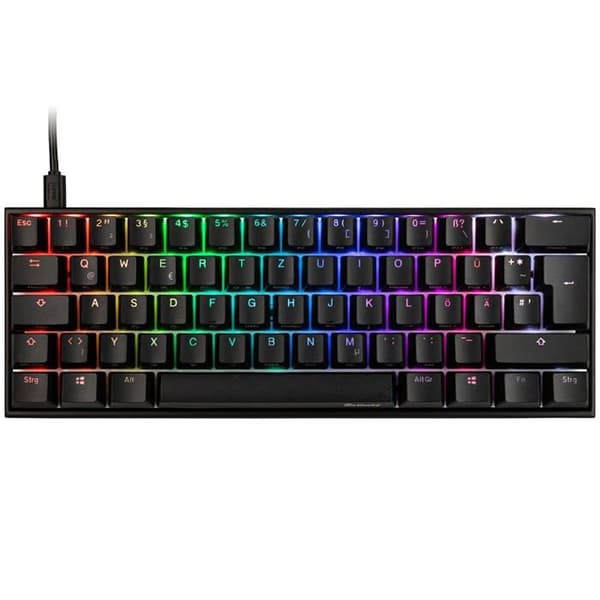 La Ducky Mecha Mini Gaming Tangentbord, MX-Black, RGB-LED är ett högteknologiskt spel-tangentbord, designat av märket r.