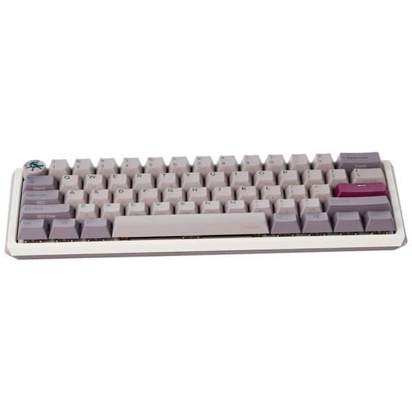 Gamingtangentbord - DUCKY - One 3 Mini - Mist Grey - RGB LED-belysning - Höghastighetsknappar