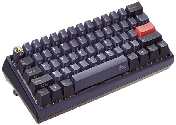 Ducky One 3 Cosmic Blue Mini-spel tangentbord är en verklig himmelsk underverk för alla videospelentusiaster. Dess design Blå