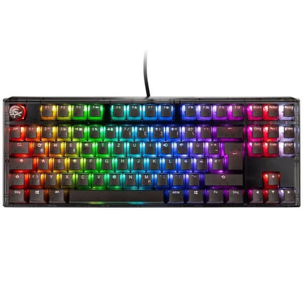 La Ducky One 3 Aura Black TKL Gaming Keyboard, RGB LED är ett exceptionellt tangentbord som kommer att glädja dig med sin kvalitet och sina prestanda.