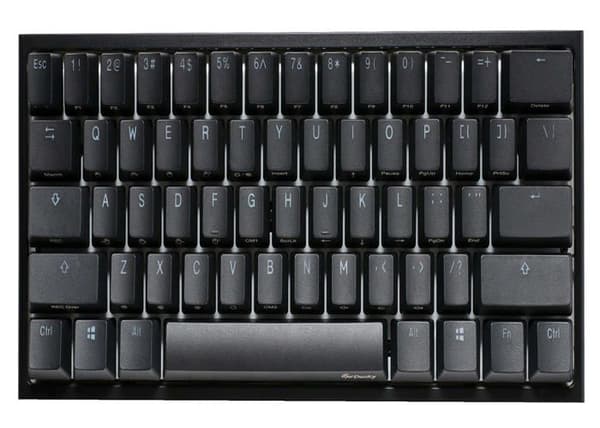 Ducky One 2 Pro Mini Gaming Keyboard, RGB LED är det ultimata tangentbordet för spelentusiaster! Med sin kompakta design, detta Svart