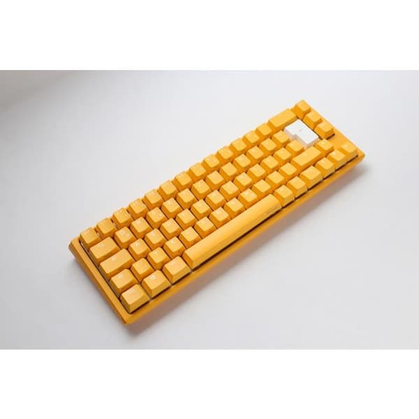 Ducky One 3 Yellow SF Gaming Tangentbord, RGB LED. Dyk ner i en unik spelupplevelse med Ducky One 3 Yellow SF Gaming Tangentbord.