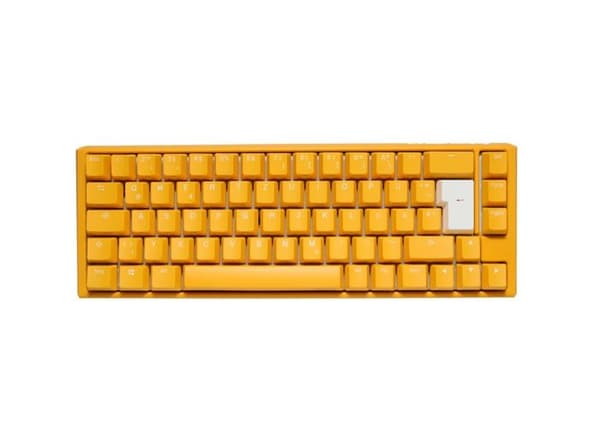 Ducky One 3 Yellow SF Gaming Tangentbord, RGB LED. Dyk ner i en unik spelupplevelse med Ducky One 3 Yellow SF Gaming Tangentbord. Gul