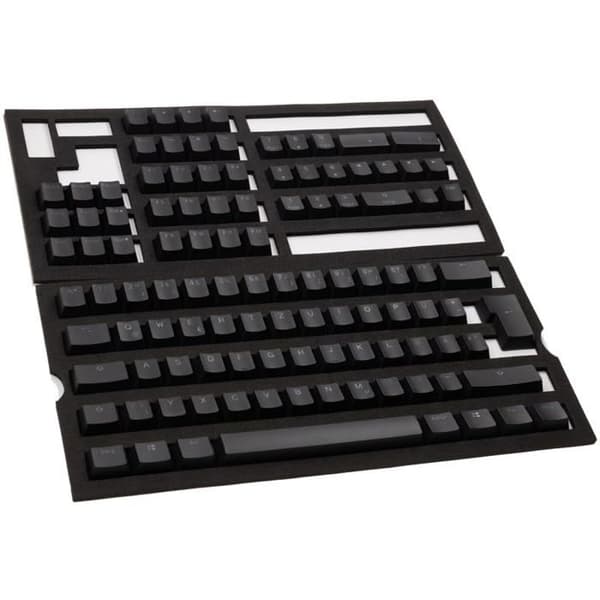 Ducky PBT Double-Shot Keycap Set för bakgrundsbelysning, DE-layout är den ultimata referensen för entusiaster av mekaniska tangentbord som re